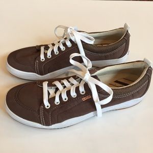 Keds Chocolate Brown Fabric 8.5